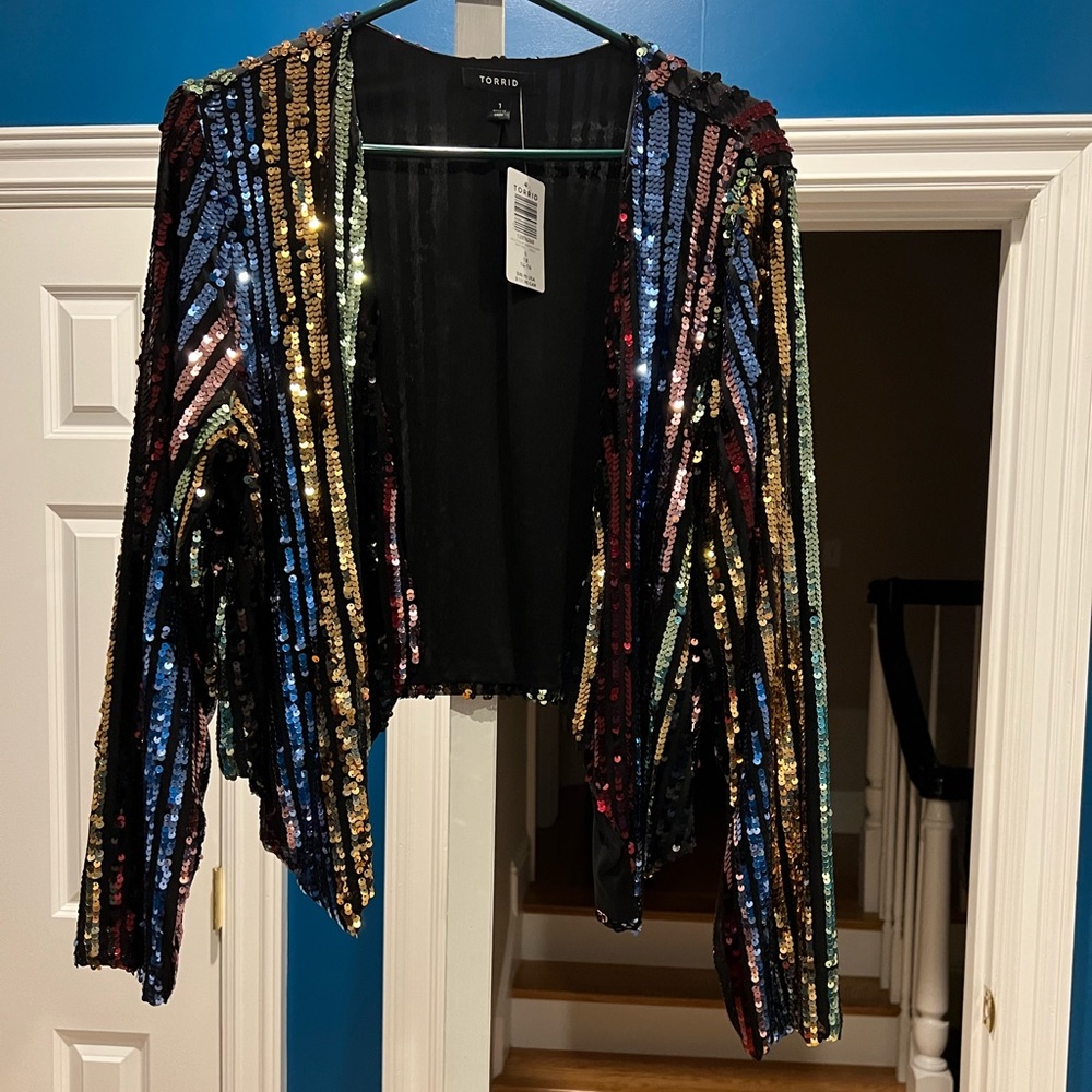 Torrid Sequin Blazer
